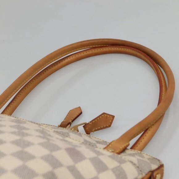LOUIS VUITTON Damier Azur Figeri PM Shoulder Bag N41176 LV Auth 135424 - Picture 9 of 16